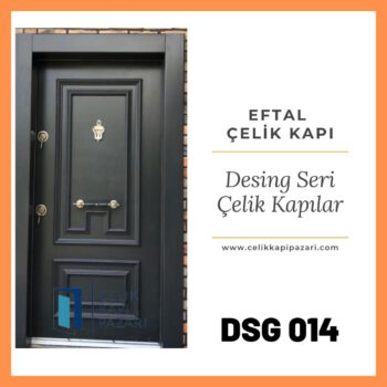 DSG 014 Siyah çelik Kapı