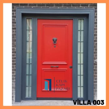 VİLLA 003 Kırmızı Villa Kapısı
