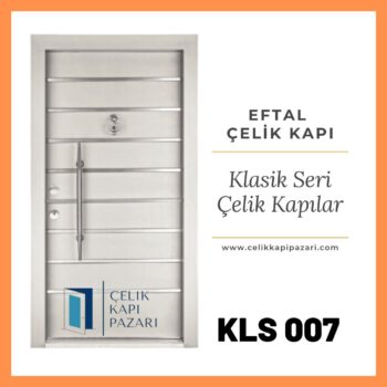 KLS 007 Beyaz çelik Kapı