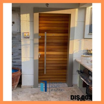 DIS 003 İroko Çelik Kapı