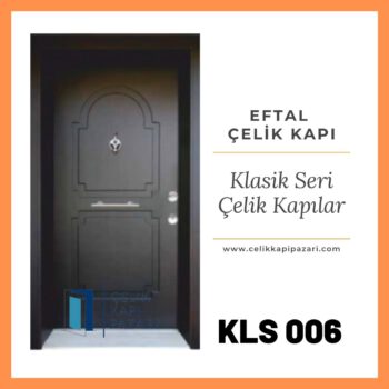 KLS 006 Siyah çelik Kapı