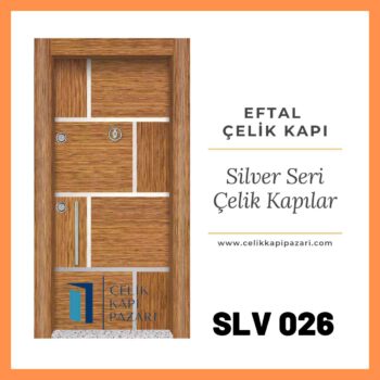 SLV 026 Anahtarsız çelik Kapı