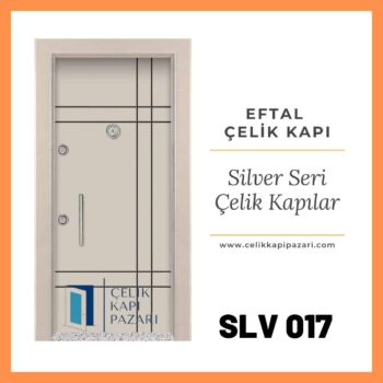 SLV 017 Panel çelik Kapı